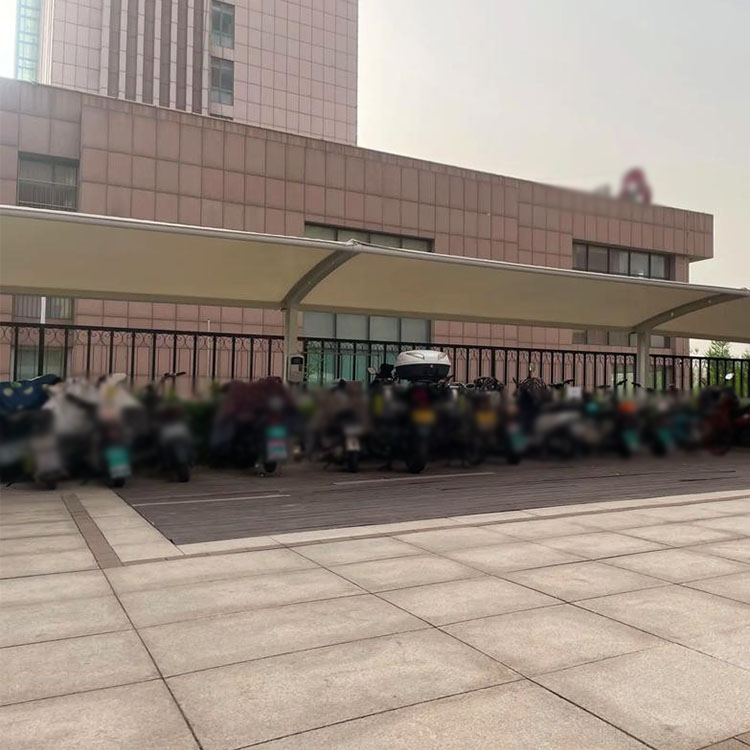 蔚县膜结构电动车棚