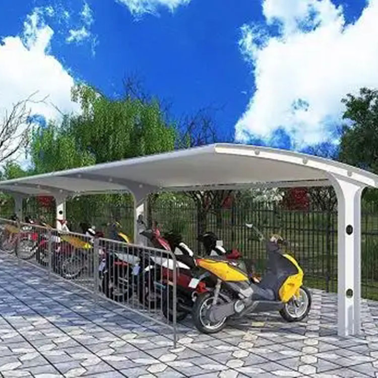 蔚县膜结构电动车棚